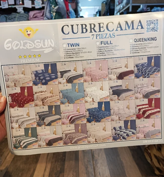 Set 7 Piezas de Verano Goldsun Estampado