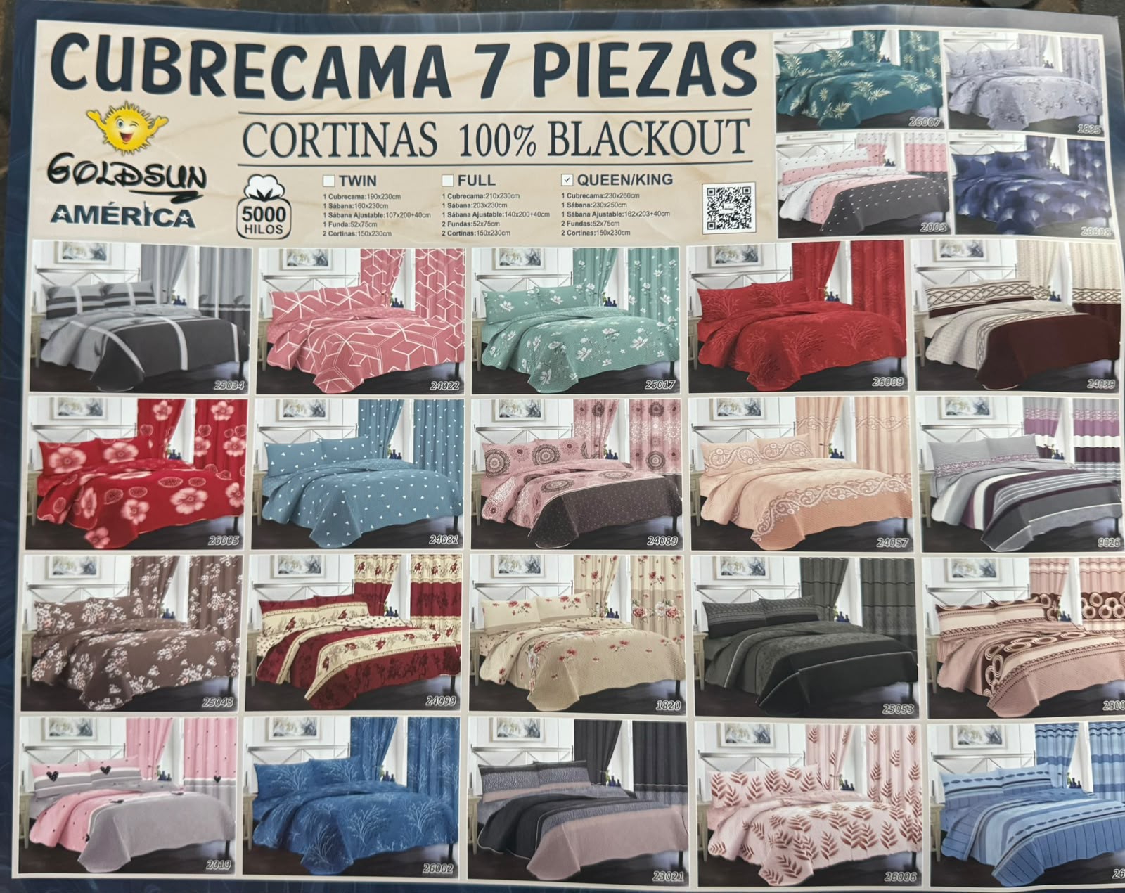 Set 7 Piezas de Verano Goldsun Estampado - Imagen 3