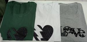 Remeras para Mujer Talles Especiales . Algodón Peinado.