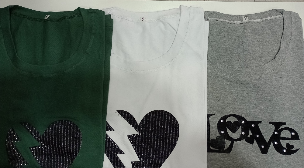 Remeras para Mujer Talles Especiales . Algodón Peinado. - Imagen 3