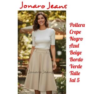 Pollera Crepe - Miniatura 3