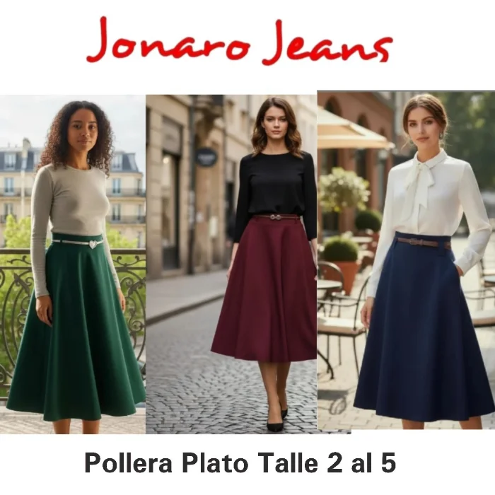 Pollera Crepe