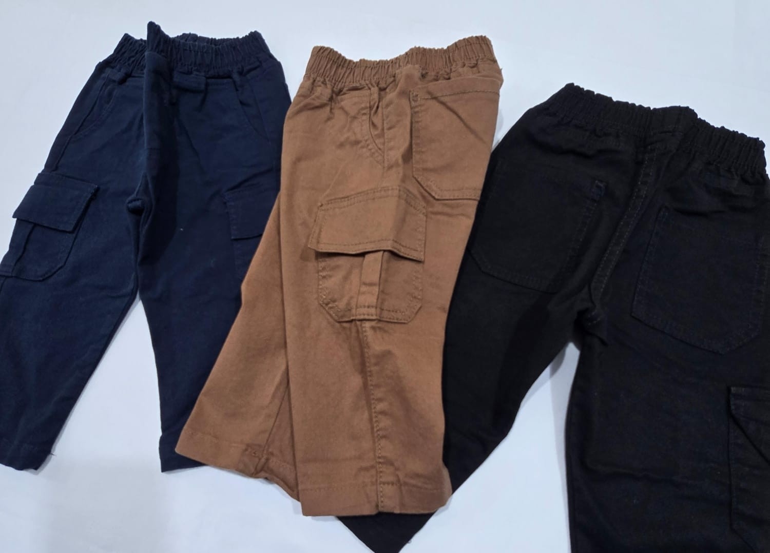 Pantalon Cargo Gabardina Bebe - Imagen 2