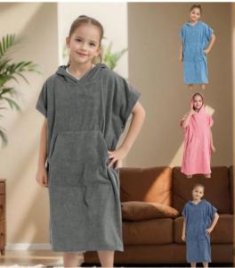 Maxi Poncho Cambiador Toalla Microfelpa Playeras Ideal para Playa  Pileta Piscina!!