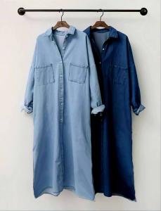 Maxi Vestido Jean - Miniatura 2