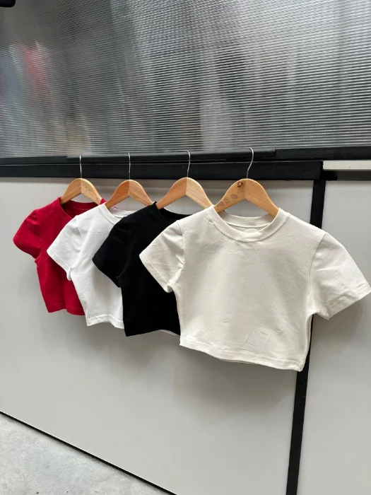 Top Algodón con Lycra Peinado