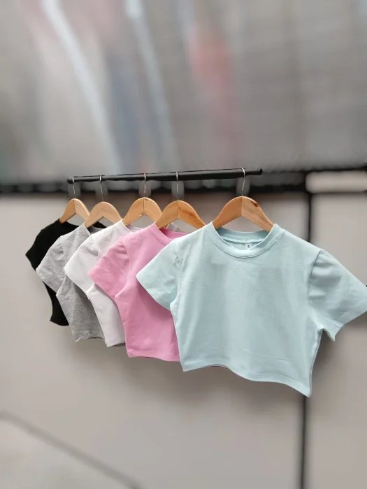 Top Algodón con Lycra Peinado