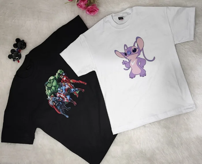 Remeras Oversize Niños Unisex
