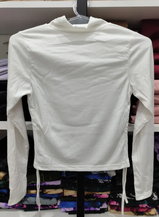 Polera  Larga C/ Frunce