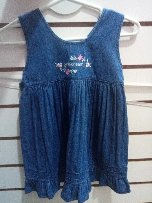 Vestidos Jeans Bordados