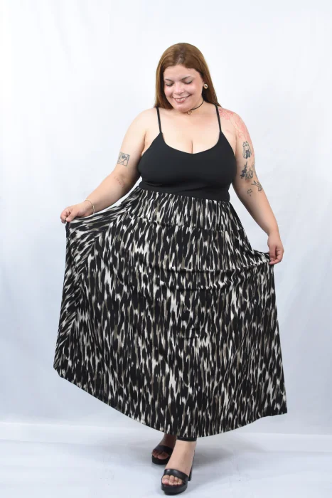 Pollera Estampada