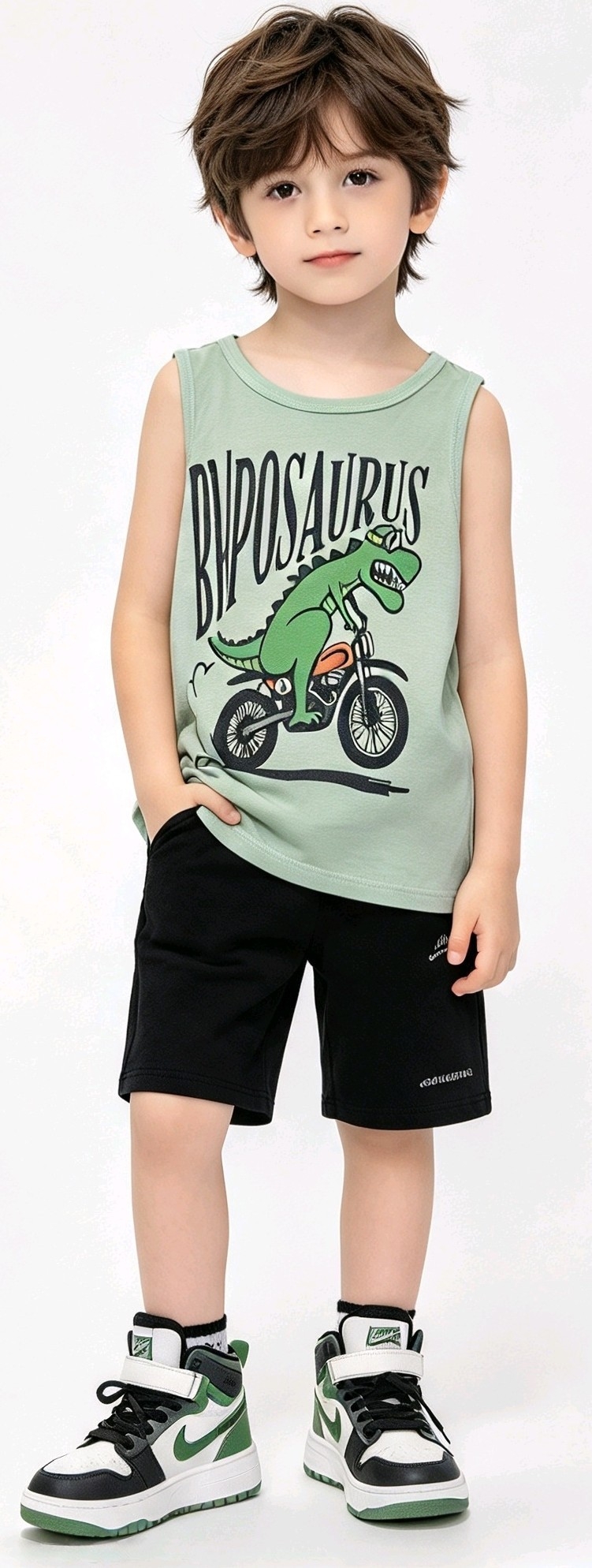 Remera Clásica Algodón y Poliéster Nene 4 - Imagen 3