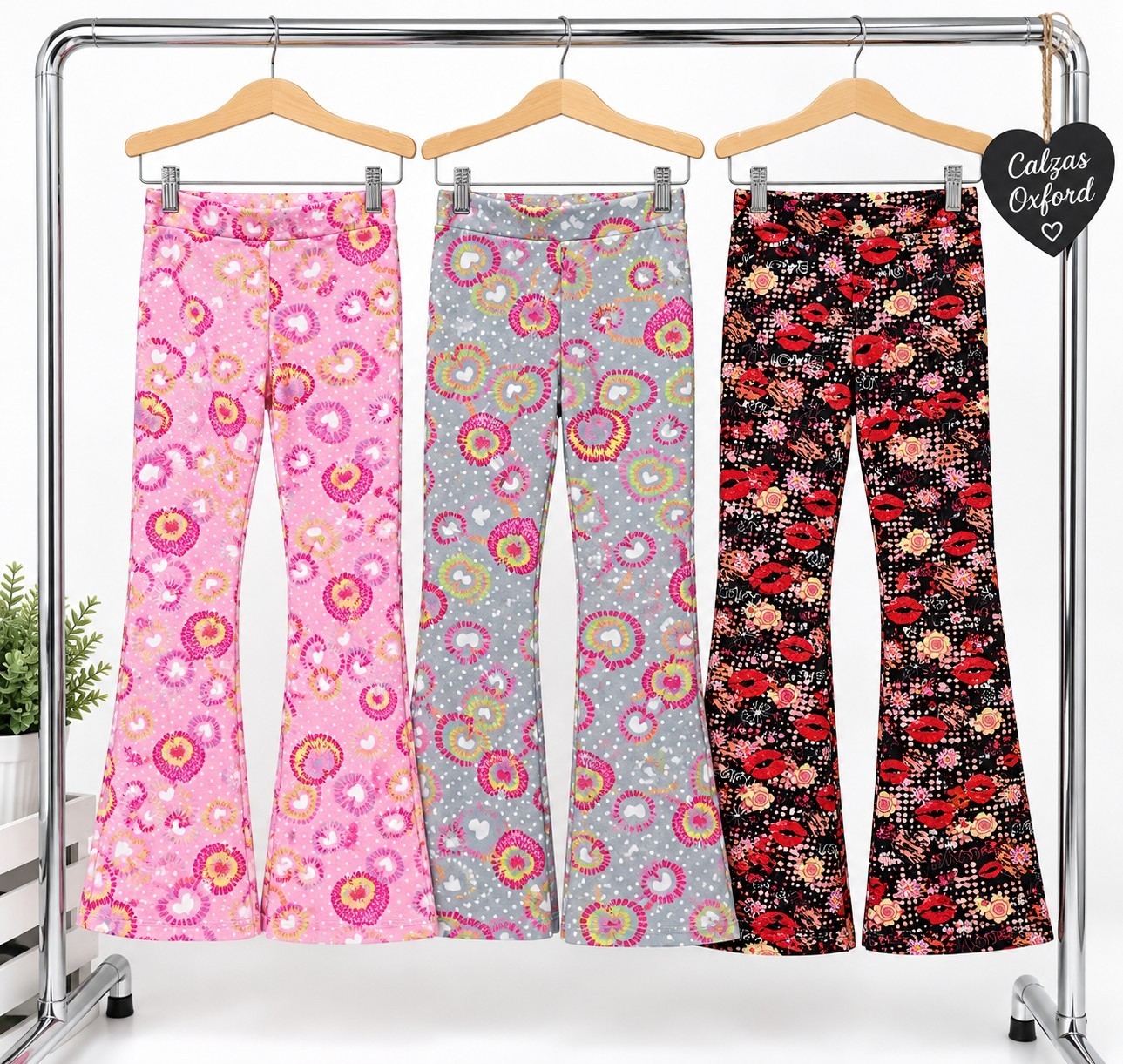 Pantalón Oxford Modal Nena Talle Real - Imagen 3