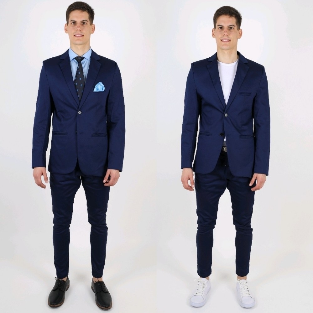 Combo Traje Gabardina al Cuerpo - Imagen 2