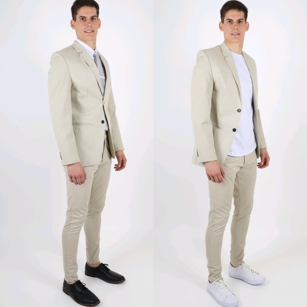 Combo Traje Gabardina al Cuerpo - Imagen 8