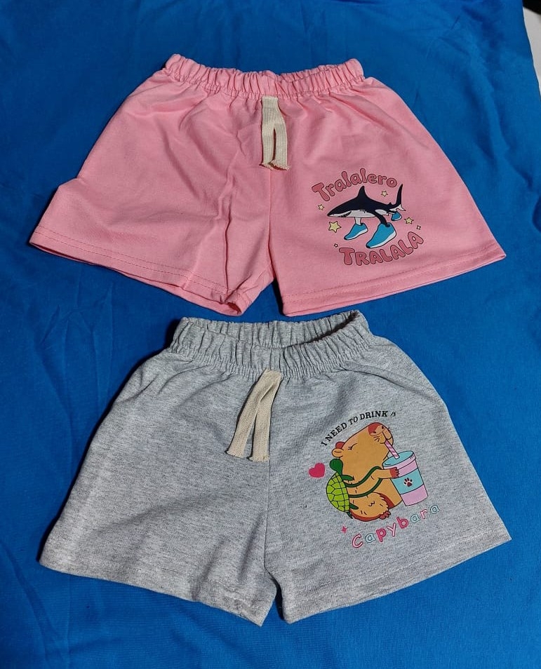 Short Rustico Estampado Nena - Imagen 3
