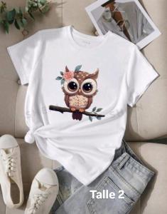 Remeras de Algodon Premium Dtf Alta Resolucion - Miniatura 3