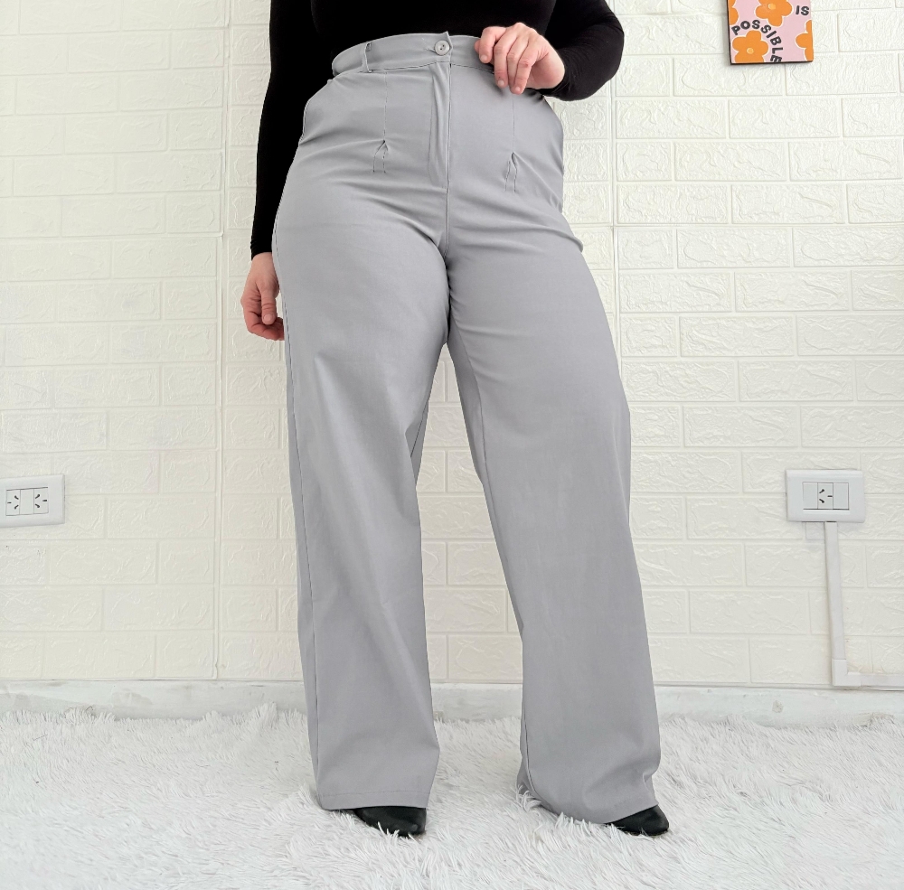Pantalon Sastrero Wide Leg Talles  Especiale - Imagen 3