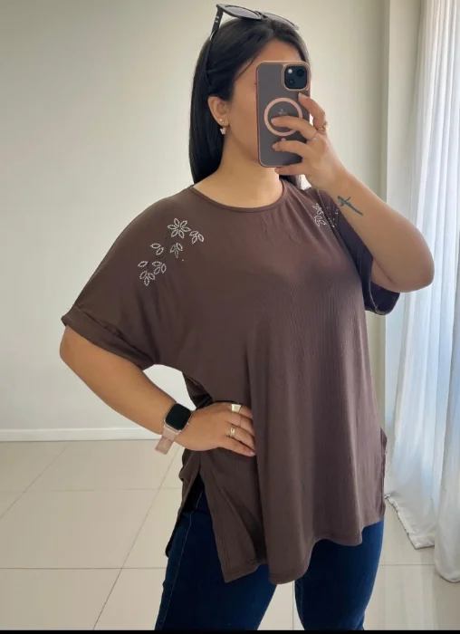 Remera Morley Bastón Finito con Aplique