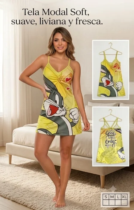 Pijama Vestido Modal Soft