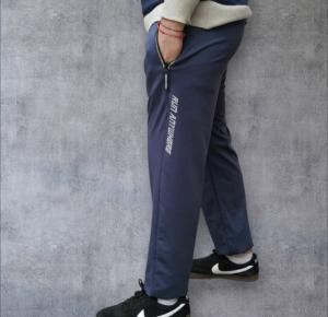 Pantalon Deportivo Frizado Recto - Miniatura 3