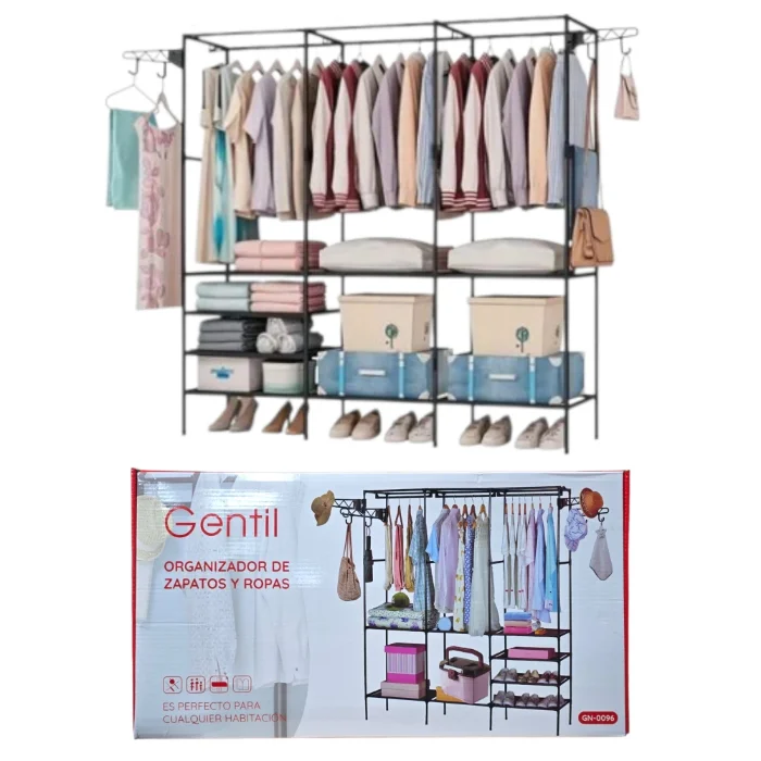 Organizador para Zapatos y Ropa 125*43*173cm (gn-0096)