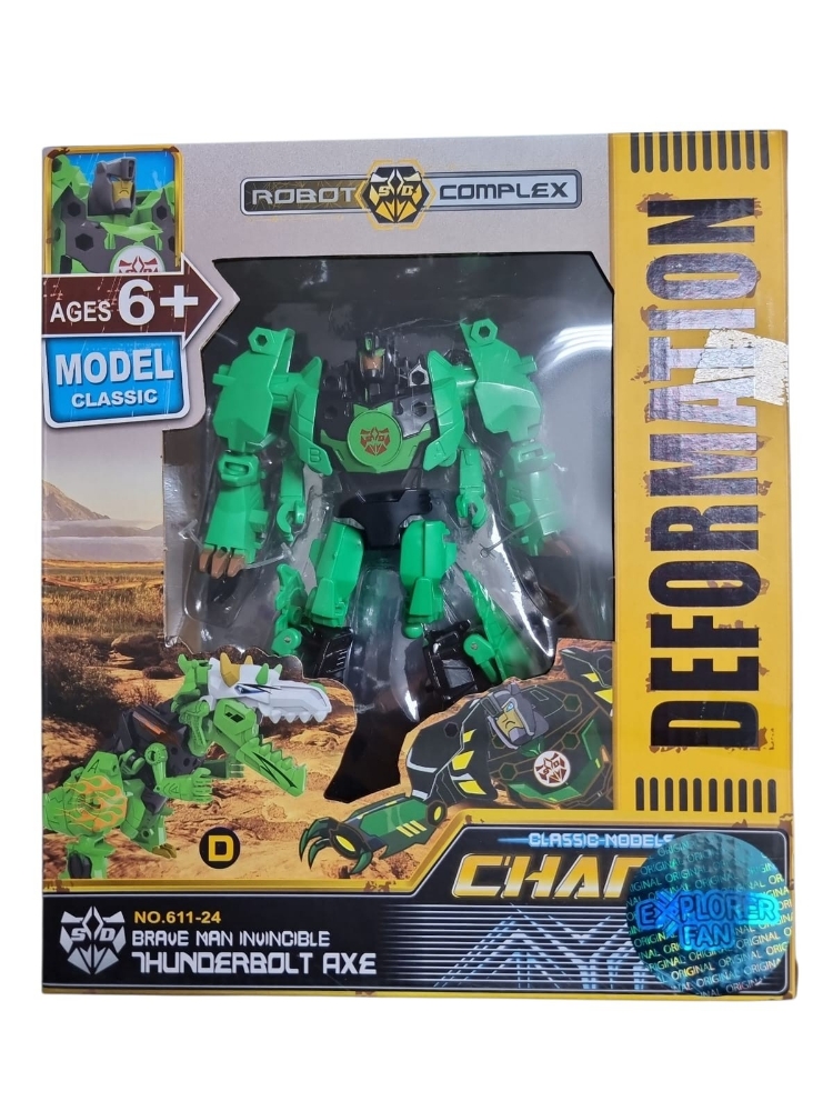 Robot Transformable Auto- Camion- Armas 13cm - Imagen 3