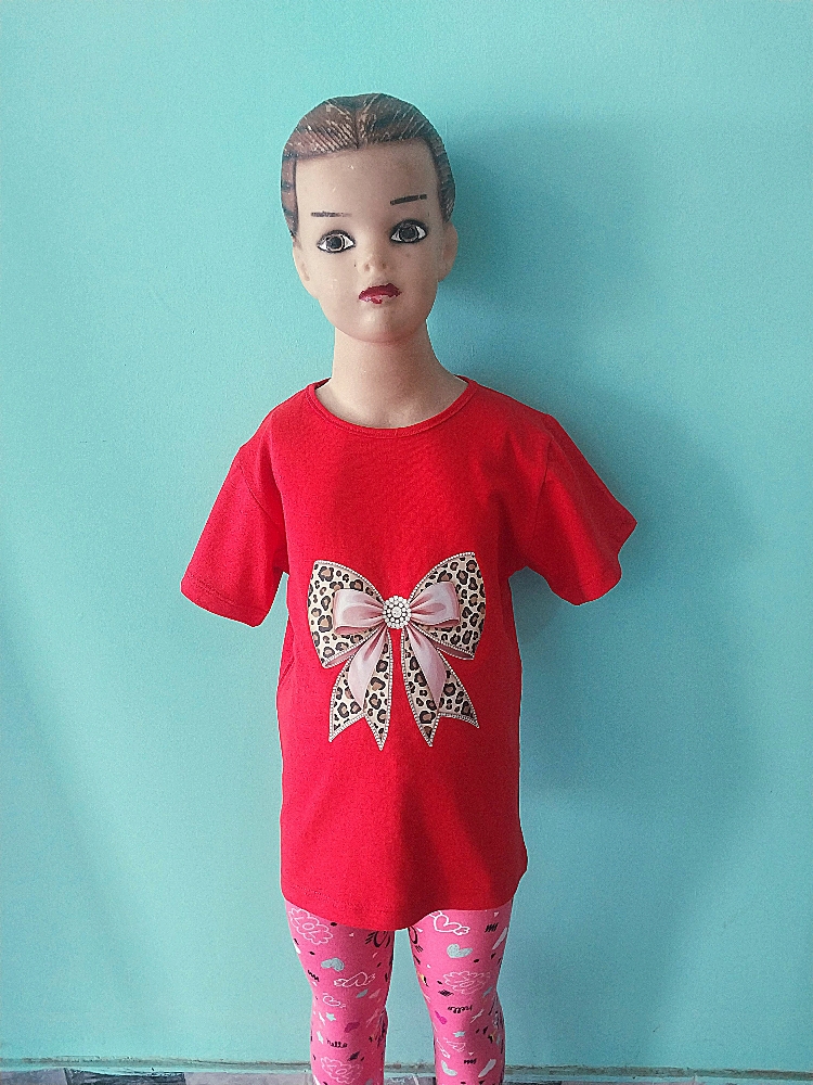 Remera Nena Algodón con Estanpado - Imagen 2