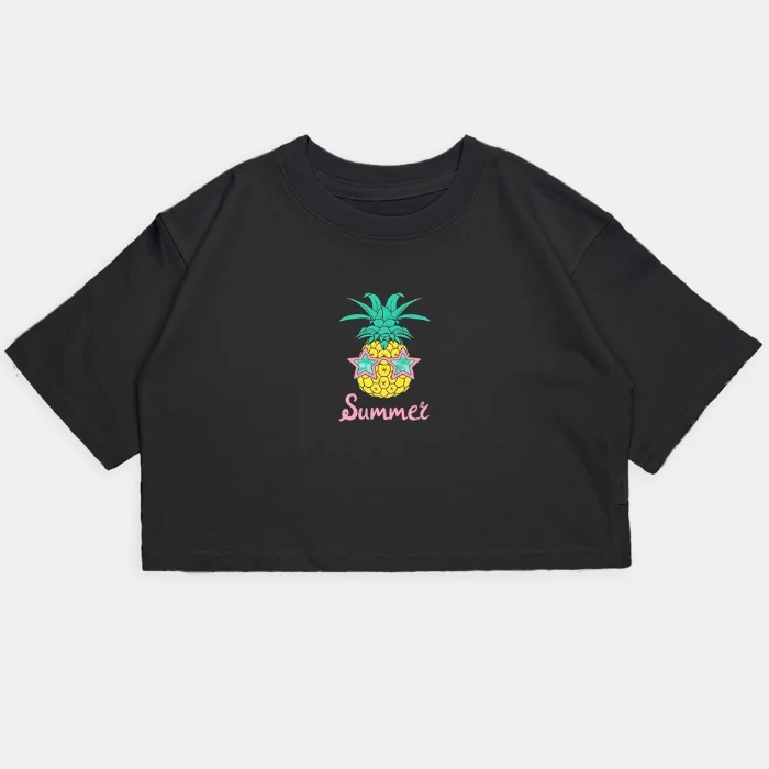 Nena - Crop Kim Oversize Summer Piña