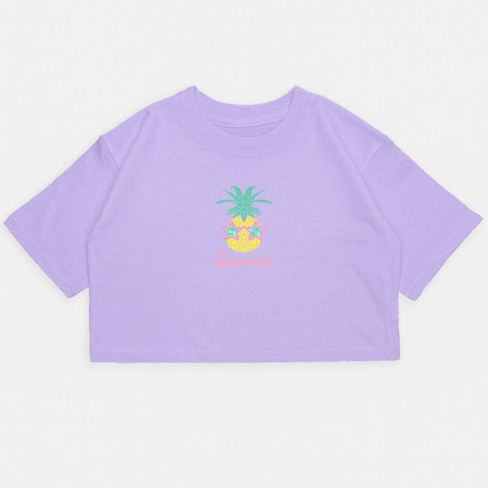 Nena - Crop Kim Oversize Summer Piña - Imagen 3