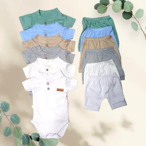 Conjunto de Morley para Bebes C/botón Coco