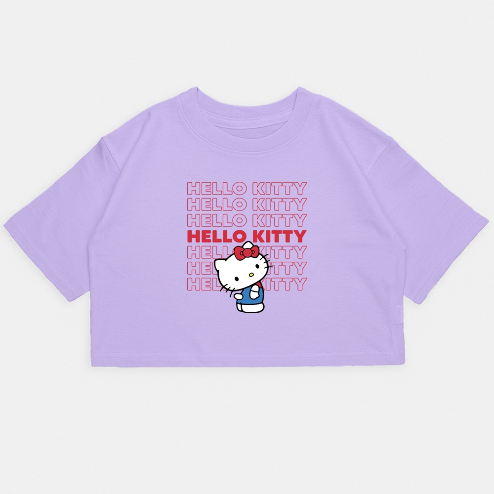 Nena - Crop Kim Oversize Kitty Repeat - Imagen 3