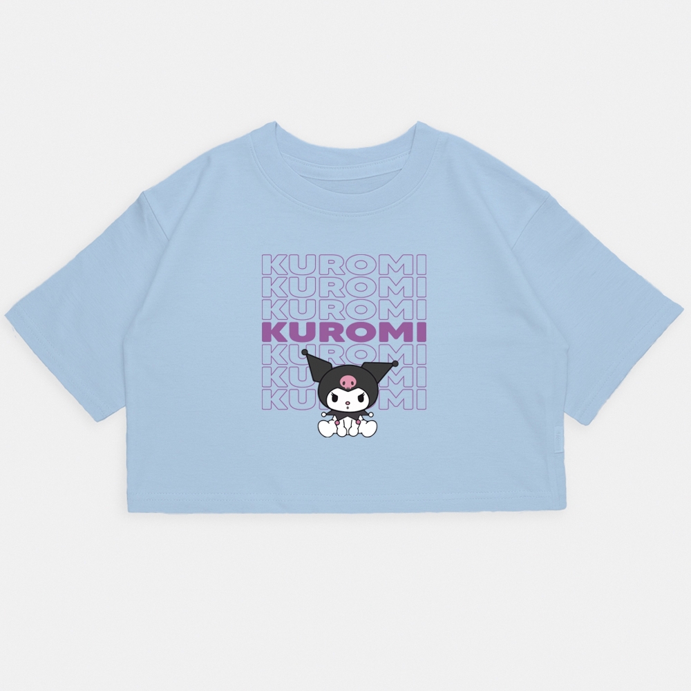 Nena - Crop Kim Oversize Kuromi Repeat - Imagen 7