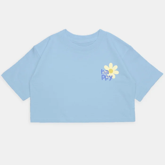 Nena - Crop Kim Oversize Happy