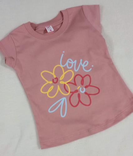 Remeras de Nena Algodón Peinado 24.1