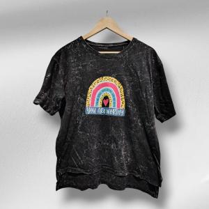 Remera con Tajo Pre Lavados Algodón - Miniatura 8