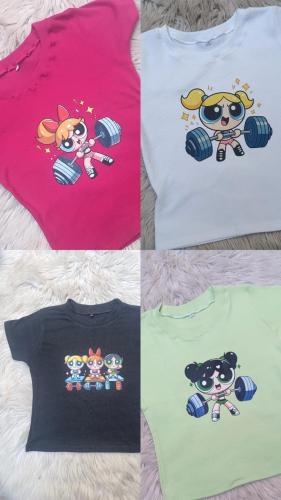 Remeras  de Algodón  Estampadas