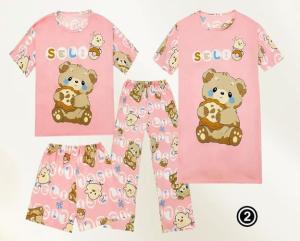 Pijama Set de 4 Piezas Adultos - Miniatura 4