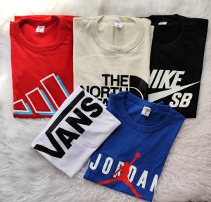 Remeras Estampa de Algodon de Hombre