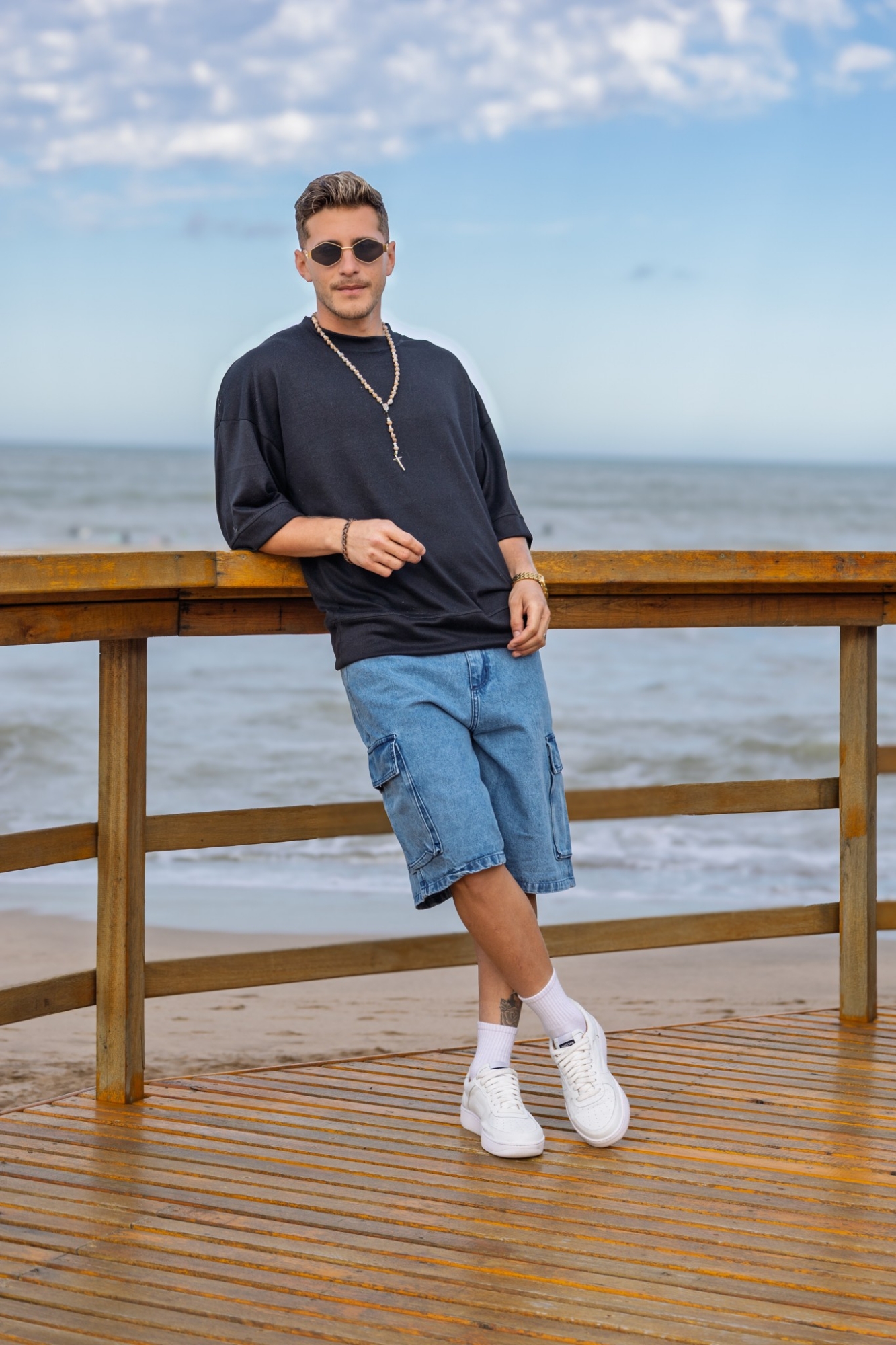 Bermudas Baggy Cargo - Imagen 4