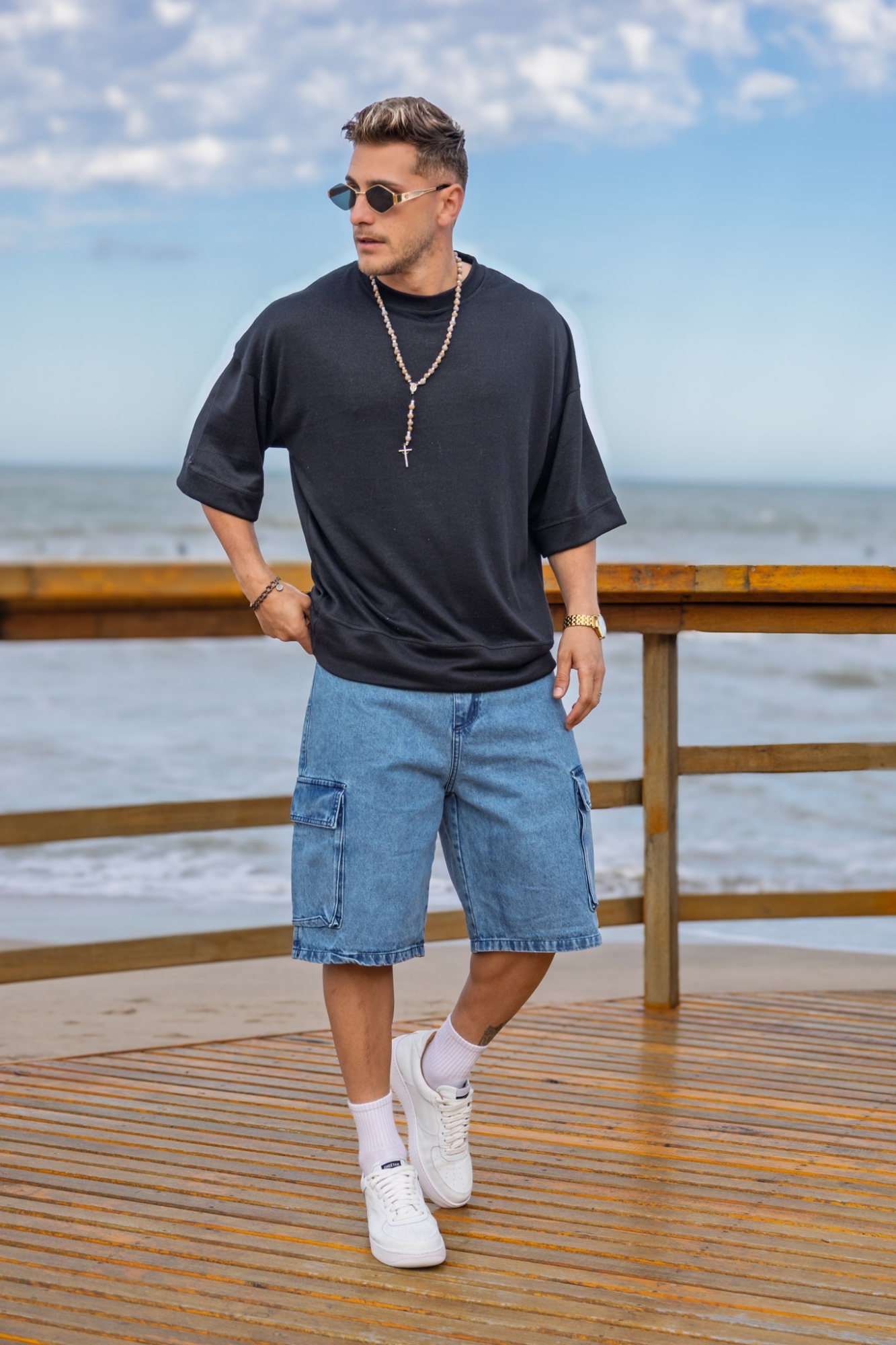 Bermudas Baggy Cargo - Imagen 5