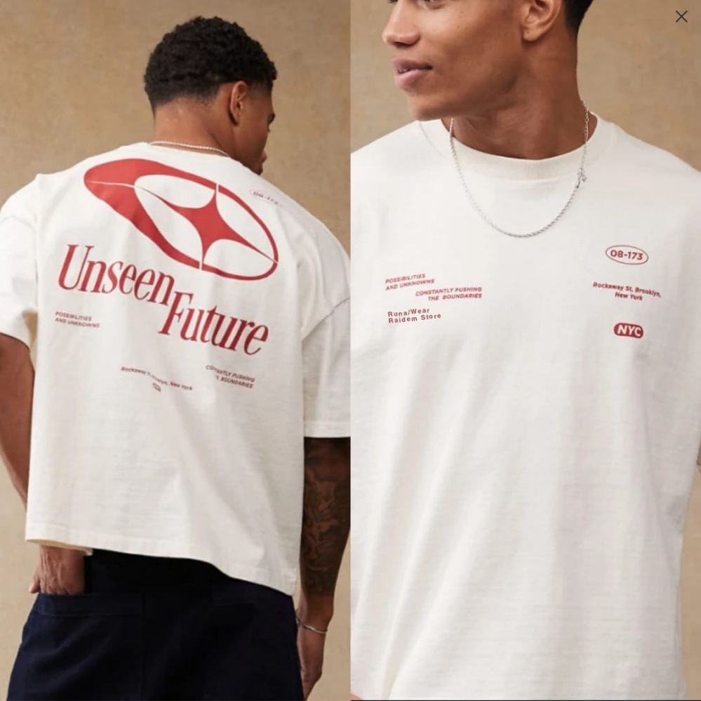 Remera Oversize Doble Estampado - Imagen 2