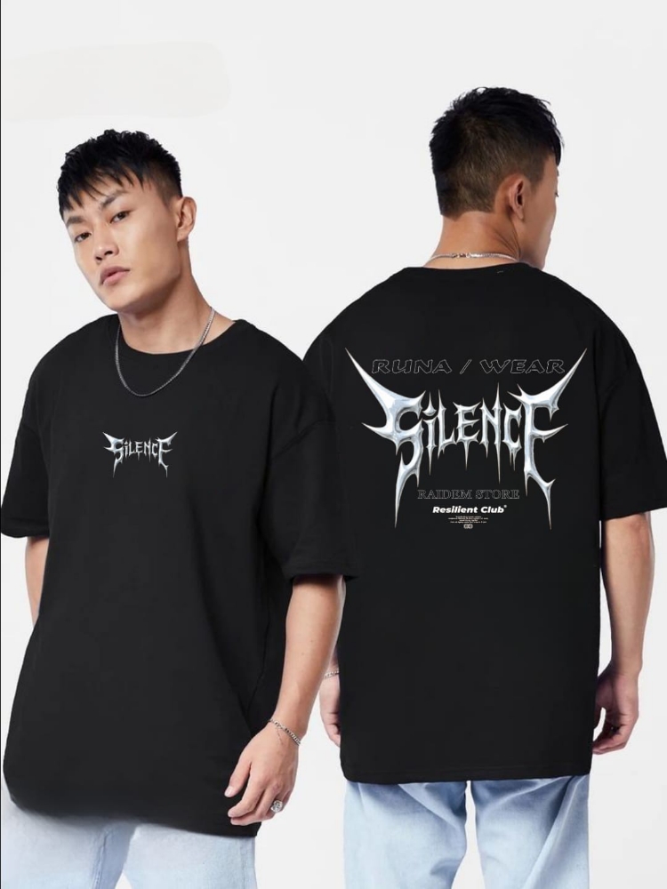 Remera Oversize Doble Estampado - Imagen 2