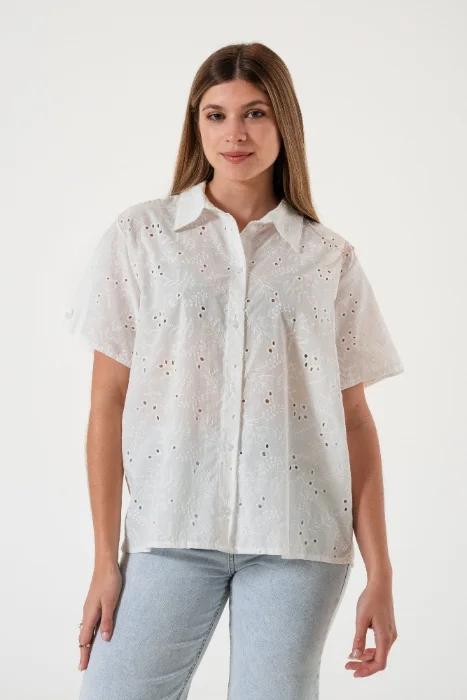 Camisa Brodery Manet (l, 2xl)