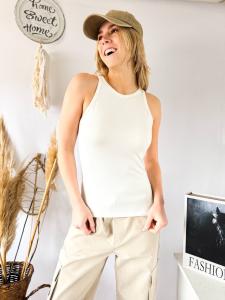 Musculosa Algodon Lycra