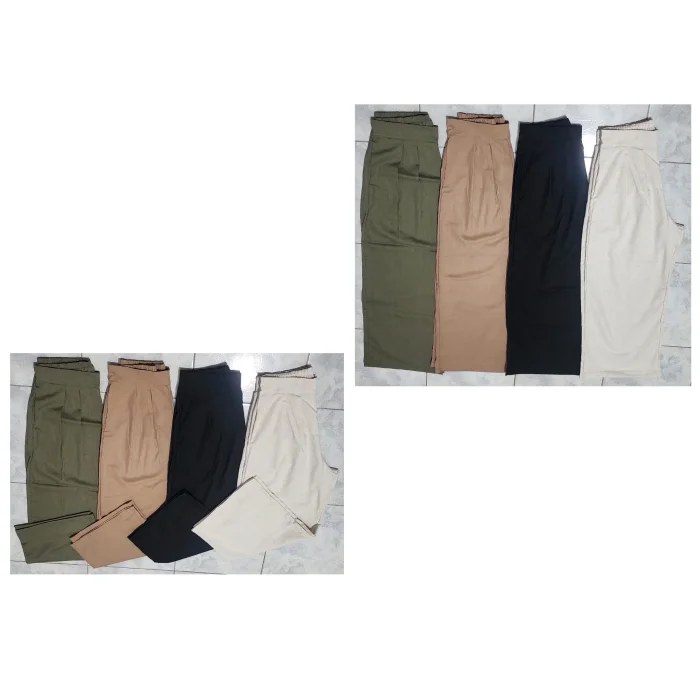 Pantalones Palazos de Dama en  Lino Sastrero
