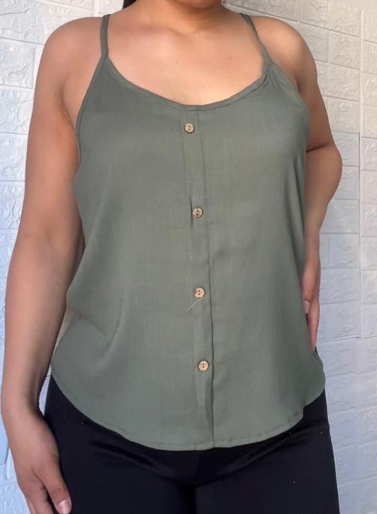 Musculosas de Lino con Spandex - Imagen 3