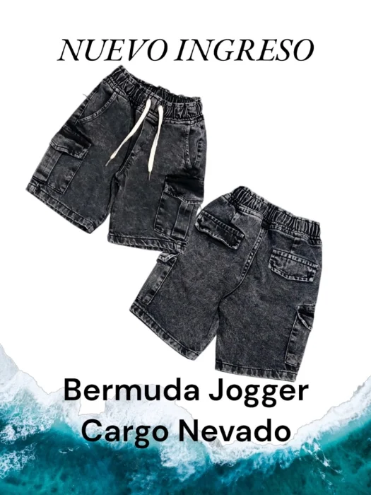 Bermuda Cargo Nevado Rígido