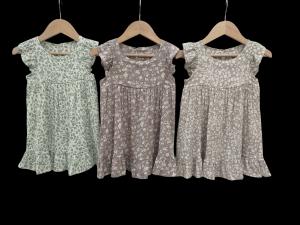 Vestido de Beba (lino Estampado con Spandex)
