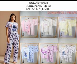 Pijama Importado 3 Piezas